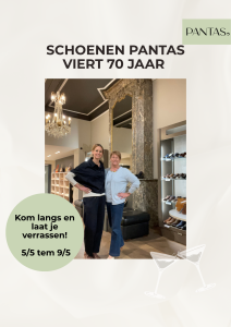 Schoenen pantas viert 70 jaar